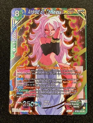 Dragon Ball Super Card Game Android 21, Ceaseless Despair BT20-143 SR Near Mint - Image 1 of 2