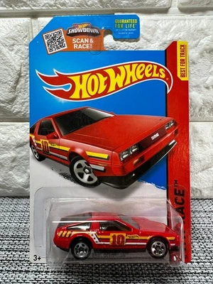 Hot Wheels HW Race DMC DeLorean 184/250 Red - Image 1 of 4