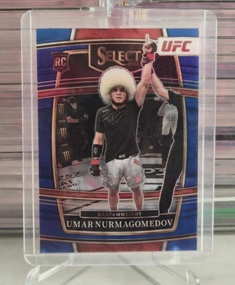 2022 Select UFC Umar Nurmagomedov RC Blue Prizm Rookie Concourse #81RC - Image 1 of 3