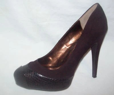 CARLOS SANTANA LuLu Tacones Castaño Tostado TALLA 9 NUEVO Foto 1 de 4