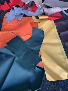 2 kg Farben gemischt Oxford 600D Polyester wasserabweisendes Material Zuschnitte Stoff - Bild 1 von 5