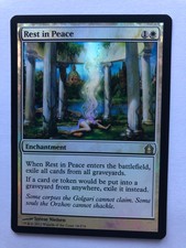 Mtg Magic the Gathering Return to Ravnica Rest in Peace Foil