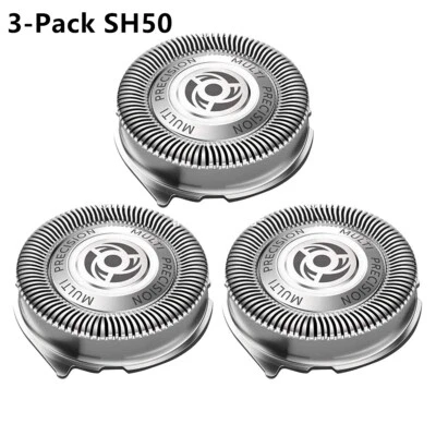 (3 Pack) SH50 Replacement Heads for Philips Norelco Shavers Series 5000-Fits HQ8 Foto 1 de 4
