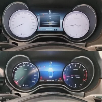 Velocímetro digital/aglomerado de instrumentos/para Mercedes ML/GL/GLE GLS W166 X166 W164 - Imagem 1 de 4