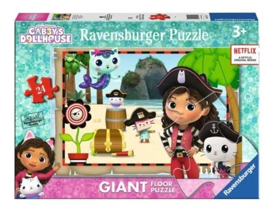 Ravensburger ~ Gabby's Dollhouse Giant Floor Jigsaw Puzzle 24pc ~ 3+ - image 1 of 2