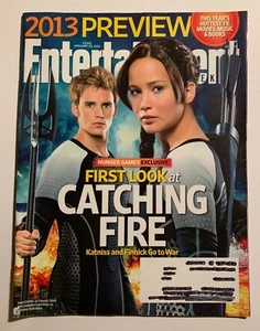 Entertainment Weekly Hunger Games Catching Fire Jennifer Lawrence Jan 18 2013 - Imagen 1 de 1
