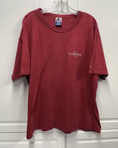 Vintage - Champion Stanford Cardinals Single Stitch rotes T-Shirt - Extra Large - Bild 1 von 6