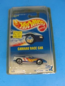 1997 Hot Wheels Azul Tarjeta Principal Línea Camaro Race Car 5SP #242 11243 - Imagen 1 de 4