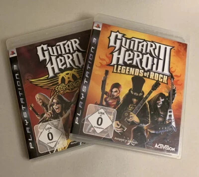 Guitar Hero Bundle - Aerosmith + Legends of Rock Playstation 3 - Bild 1 von 4