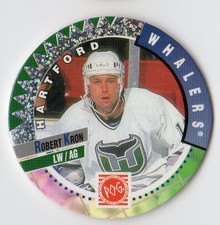 1994-95 Canada Games NHL POGS Whalers Hockey Card #114 Robert Kron