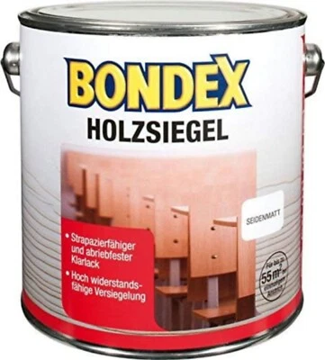 Bondex Holzsiegel Holzlack Möbellack 2,5L farblos SEIDENMATT - Bild 1 von 4