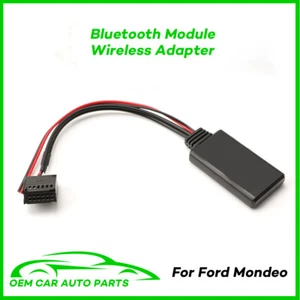 Autoradio Radio Bluetooth Modul AUX-IN Wireless Adapter Kabel für Ford Mondeo - Bild 1 von 6
