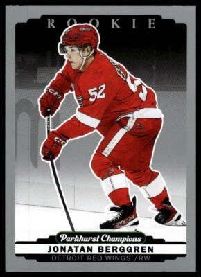 2022-23 Parkhurst Champions Jonatan Berggren #313 Silver - Image 1 of 2