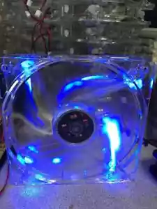 NEW 12CM /120MM Computer Power Supply Fan BOK BLUE LED DC12V 0.20A 2pins - Picture 1 of 4