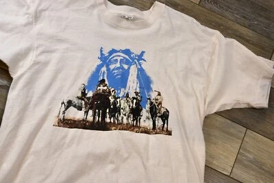 Vintage Native American Horse Shirt Pink  - Изображение 1 из 4