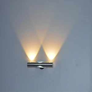 6W Up&Down LED Wall Light Corridor Sconce Lamp Lighting Warm Cool White - Picture 1 of 13