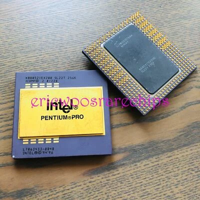 CPU Intel KB80521EX200 Pentium Pro de colección x 1 pieza Foto 1 de 2