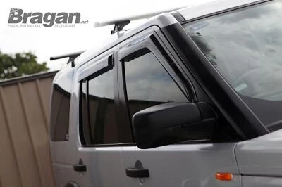 Finestrino Deflettori Per Land Rover Discovery 3/4 05 - 16 Colorato X - Immagine 1 di 4
