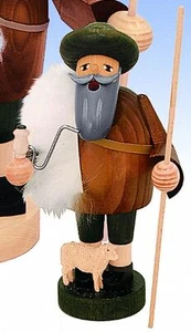 Räucherfigur Schäfer 18 cm NEU  Rauchfigur Räuchermännel Räuchermann Erzgebirge - Picture 1 of 1