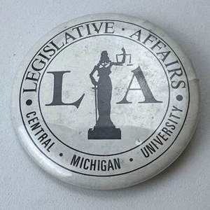 Vintage Pin Central Michigan University CMU Legislative Affairs Mt Pleasant - Picture 1 of 3
