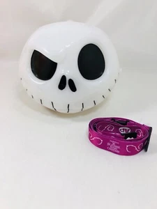 Disney Parks Jack Skellington Head Exclusive Popcorn Bucket Lights Up - Picture 1 of 12