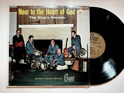 The King's Heralds Near To The Heart Of God Gospel Christian Vinyl LP Record VG+ - Image 1 of 4