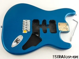 Fender Standard Stratocaster Strat BODY & HARDWARE Poplar Aqua Marine Metallic - Picture 1 of 2
