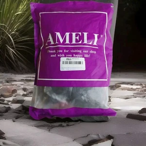 Ameli Ocean Wave 9" Synthetic Crochet Hair Extensions 7 Pack #1B Soft 45g/Pck - Picture 1 of 6
