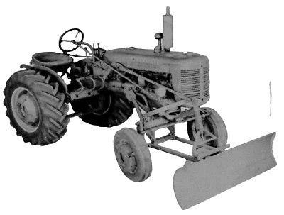 IH International McCormick A-60 Super A 100 130 140 Hoja de Nieve y Niveladora Manual Foto 1 de 4