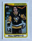 NHL PAUL COFFEY Pittsburgh Penguins 1990-91 Topps Hockey Trading CARD #116