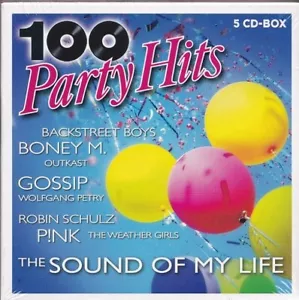 100 PARTY HITS - THE SOUND OF MY LIFE * NEW 5CD DIGIPAK 2016 * VARIOUS ARTISTS - Picture 1 of 2