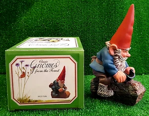 Rien Poortvliet Originale Gnomo Olandese "Erik Scava il Tronco" Zambiasi 829507 - Imagen 1 de 12