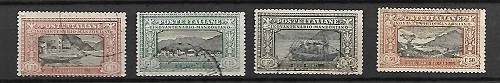 ITALY SC 165 to 168 USED  FVF  See DESCRIPTION SCAN - Image 1 of 1