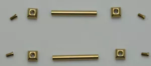 Gold Uhrenteil Schrauben Röhren CARTIER PASHA Pin Strap Armband 16mm-22mm Lug Pins - Bild 1 von 1
