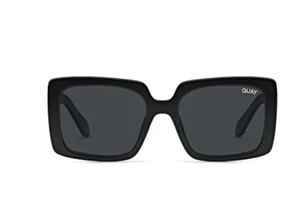 Quay Australia Total Vibe Polarized Sunglasses Black Smoke 54mm - Picture 1 of 4