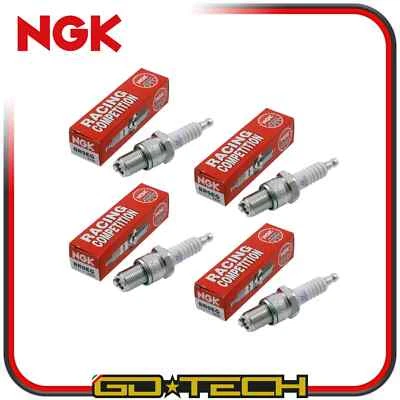 KIT 4 CANDELE NGK RACING BR9EG PLATINO CAGIVA HUSQVARNA YAMAHA HONDA TM 125 2T - Immagine 1 di 4