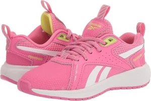 Reebok Unisex-Child Durable Xt Running Shoes Pink / White Kids Size 11 NEW - Picture 1 of 7