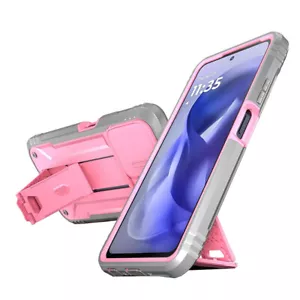Case For Moto G Power 5G 2025 Built-in screen Slide Camera Cover Kickstand Pink - Picture 1 of 9