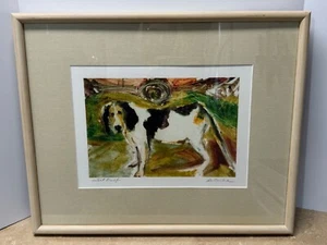 Louanne LaRoche signierter Artist Proof Druck Jagdhund Hound SC Lowcountry - Bild 1 von 13
