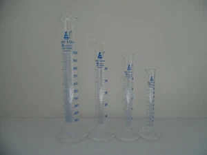 Eisco Lab Glass Measuring Cylinders Borosilicate 3.3 High Quality 10ml - 1000ml - Picture 1 of 27