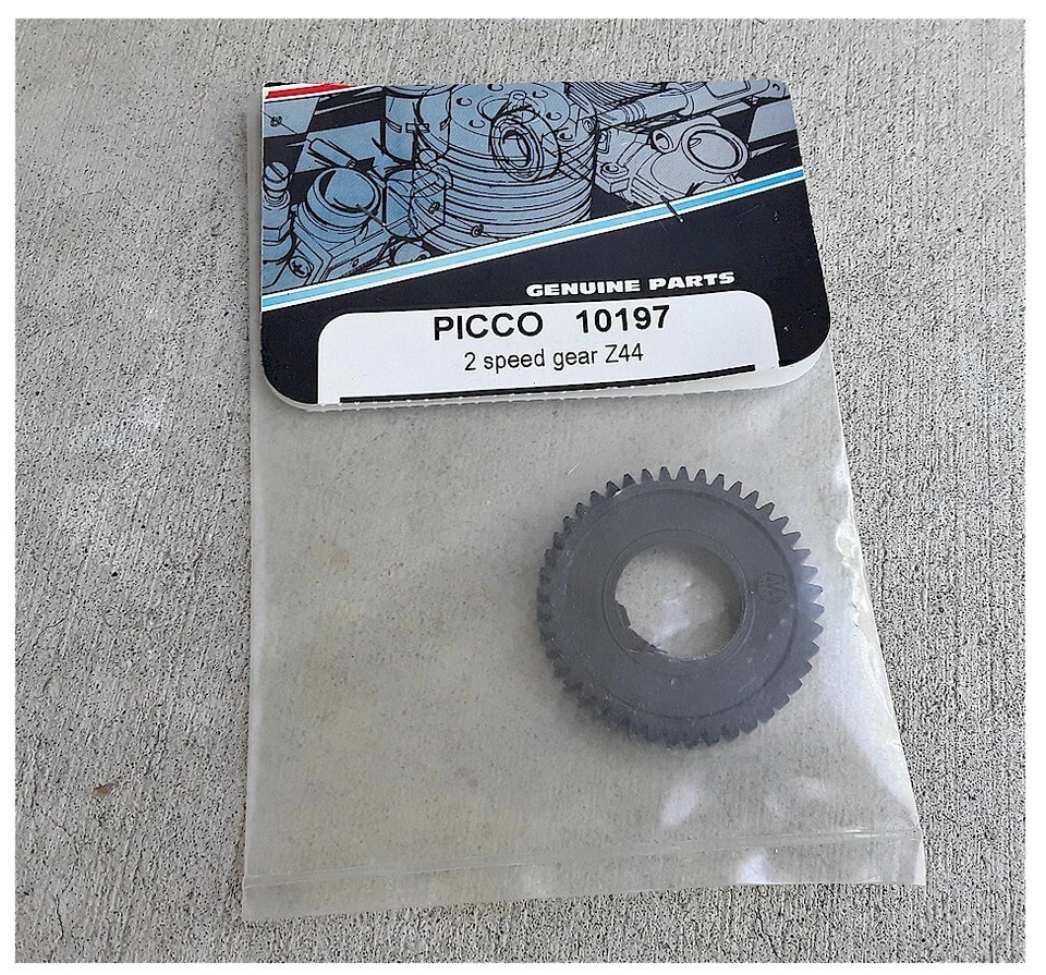 Vintage RC Car Picco 1/8 Spur Gear 10197 44t Discontinued Old Stock NIB 2-Speed - Image 1 of 1