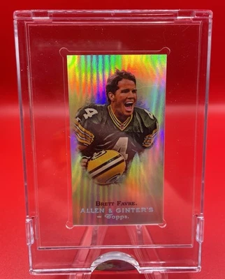 2009 eTopps Brett Favre Allen & Ginter's Super Bowl Champions SEALED - Image 1 of 2