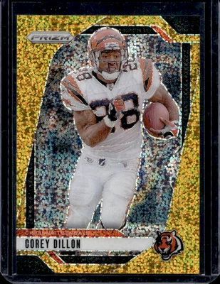 2024 Panini Prizm - Corey Dillon #62 Gold Sparkle #22/24 - Image 1 of 2