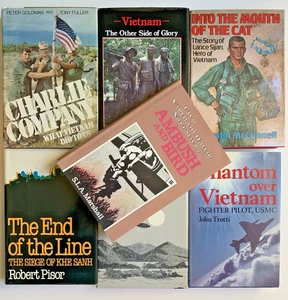 Vietnam War Book Lot  of 7 Hardcover Dust Jacket - Picture 1 of 8