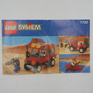 Lego System 1720 Manual Only Vintage Cactus Canyon - Picture 1 of 2