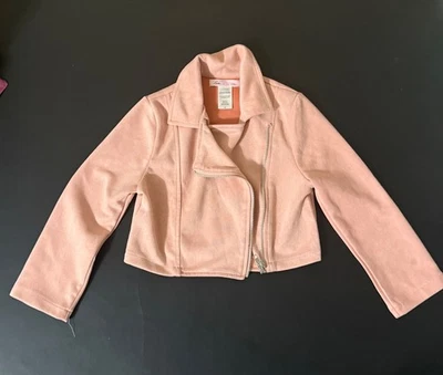 Chaqueta de gamuza sintética para niñas Foto 1 de 3