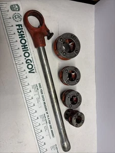 Ridgid 00-R Spezialeinsätze Einfädler, Matrizen und Griff - Bild 1 von 6