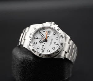 New 2025 Rolex Explorer II GMT 226570 Polar White Dial Stainless Steel 42mm - Picture 1 of 13