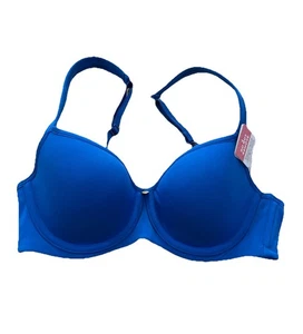 Essential Bodywear Style 7111 Bügel T-Shirt BH Gr. 32C Blau Neu mit Etikett - Bild 1 von 11