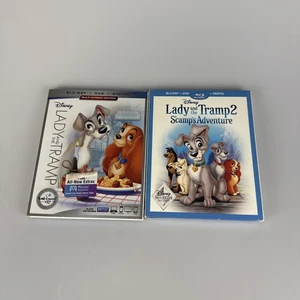 Lady and the Tramp 1 & 2 Blu-ray (Disney Movie Club Exclusive)  - Picture 1 of 2